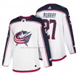 Camiseta Hockey Columbus Blue Jackets Ryan Murray 2018 Blanco