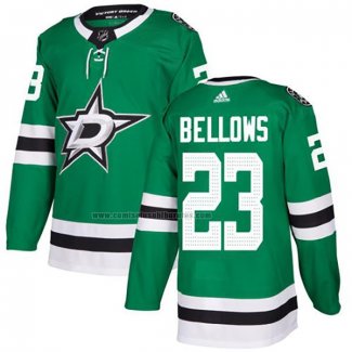 Camiseta Hockey Dallas Stars Brian Bellows Primera Autentico Verde