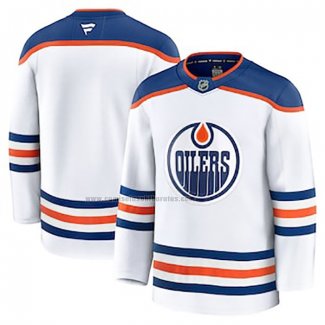 Camiseta Hockey Edmonton Oilers Segunda Blanco