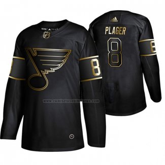 Camiseta Hockey Golden Edition St. Louis Blues Alexander Steen Autentico Negro