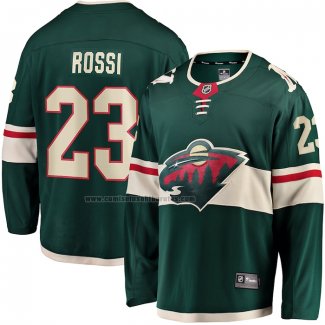 Camiseta Hockey Minnesota Wild Marco Rossi Primera Breakaway Verde