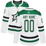 Camiseta Hockey Mujer Dallas Stars Personalizada Segunda Blanco