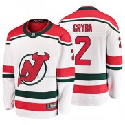 Camiseta Hockey New Jersey Devils Eric Gryba Alterno Breakaway Blanco