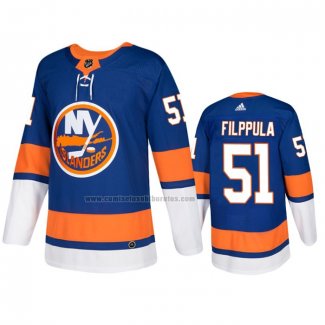 Camiseta Hockey New York Islanders Valtteri Filppula Primera Autentico Azul