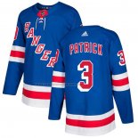 Camiseta Hockey New York Rangers James Patrick Primera Autentico Azul