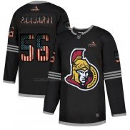 Camiseta Hockey Ottawa Senators Paajarvi 2020 USA Flag Negro2