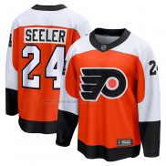 Camiseta Hockey Philadelphia Flyers Nick Seeler Primera Breakaway Naranja