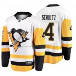 Camiseta Hockey Pittsburgh Penguins Justin Schultz 2019 Segunda Breakaway Blanco