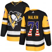 Camiseta Hockey Pittsburgh Penguins Malkin Negro