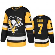 Camiseta Hockey Pittsburgh Penguins Matt Cullen Primera Autentico Negro