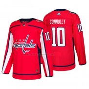 Camiseta Hockey Washington Capitals Brett Connolly Primera Autentico Jugador Rojo