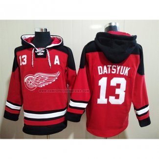 Sudaderas con Capucha Detroit Red Wings Pavel Datsyuk Rojo