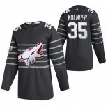 Camiseta Hockey 2020 All Star Arizona Coyotes Kuemper Autentico Gris