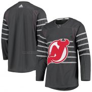 Camiseta Hockey 2020 All Star New Jersey Devils Autentico Gris