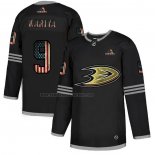 Camiseta Hockey Anaheim Ducks Paul Kariya 2020 USA Flag Negro