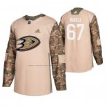 Camiseta Hockey Anaheim Ducks Rickard Rakell Veterans Day Camuflaje