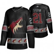 Camiseta Hockey Arizona Coyotes Derek Stepan Breakaway Negro