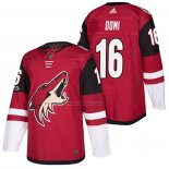 Camiseta Hockey Arizona Coyotes Max Domi Primera Autentico 2018 Rojo