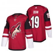 Camiseta Hockey Arizona Coyotes Shane Doan Primera Autentico 2017-2018 Rojo