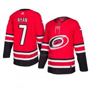 Camiseta Hockey Carolina Hurricanes Derek Ryan Autentico Primera Rojo