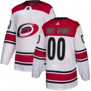 Camiseta Hockey Carolina Hurricanes Personalizada Segunda Blanco