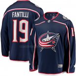 Camiseta Hockey Columbus Blue Jackets Adam Fantilli Primera Premier Breakaway Azul