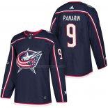 Camiseta Hockey Columbus Blue Jackets Artemi Panarin Autentico Primera 2018 Azul