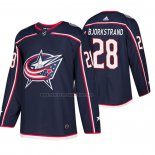 Camiseta Hockey Columbus Blue Jackets Oliver Bjorkstrand Primera Autentico Azul