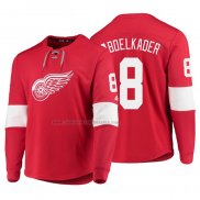 Camiseta Hockey Detroit Red Wings Justin Abdelkader Platinum Rojo