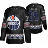 Camiseta Hockey Edmonton Oilers Alex Chiasson Breakaway Negro