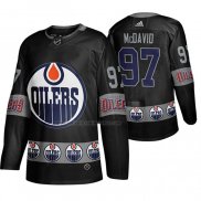 Camiseta Hockey Edmonton Oilers Connor Mcdavid Breakaway Negro