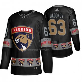 Camiseta Hockey Florida Panthers Evgenii Dadonov Breakaway Negro