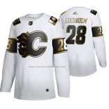 Camiseta Hockey Golden Edition Calgary Flames Elias Lindholm Limited Blanco