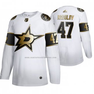 Camiseta Hockey Golden Edition Dallas Stars Alexander Radulov Limited Blanco