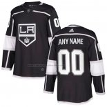 Camiseta Hockey Los Angeles Kings Personalizada Primera Negro