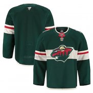 Camiseta Hockey Minnesota Wild Primera Autentico Pro Verde