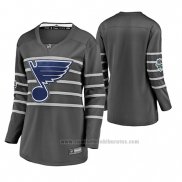 Camiseta Hockey Mujer 2020 All Star St. Louis Blues Autentico Gris