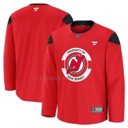 Camiseta Hockey New Jersey Devils Practice Rojo