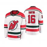 Camiseta Hockey Nino New Jersey Devils Steven Santini Alterno Breakaway Blanco