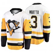 Camiseta Hockey Pittsburgh Penguins Olli Maatta 2019 Segunda Breakaway Blanco