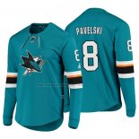 Camiseta Hockey San Jose Sharks Joe Pavelski Platinum Verde