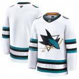 Camiseta Hockey San Jose Sharks Segunda Blanco