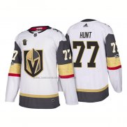 Camiseta Hockey Vegas Golden Knights Brad Hunt Segunda 2018 Blanco