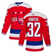 Camiseta Hockey Washington Capitals Dale Hunter Alterno Autentico Rojo