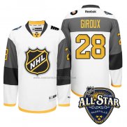 Camiseta Hockey 2016 All Star Philadelphia Flyers Claude Giroux Blanco