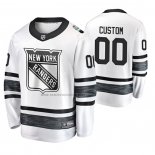 Camiseta Hockey 2019 All Star New York Rangers Personalizada Blanco