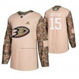 Camiseta Hockey Anaheim Ducks Ryan Getzlaf Veterans Day Camuflaje