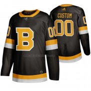 Camiseta Hockey Boston Bruins Personalizada Tercera Negro