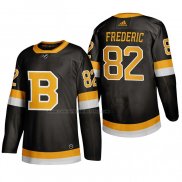 Camiseta Hockey Boston Bruins Trent Frederic Alterno 2019-20 Negro