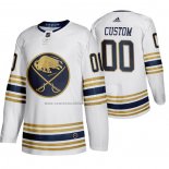 Camiseta Hockey Buffalo Sabres Personalizada Tercera Blanco